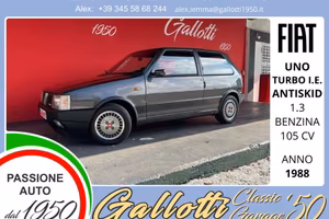 FIAT UNO TURBO IE ANTISKID 1.3 benzina 105cv