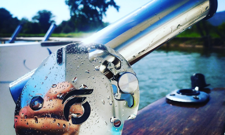 Portacanne inox barca Offshore