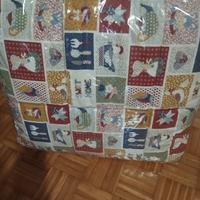 trapunta letto singolo interno in pura lana 