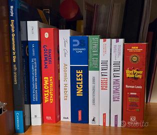 Lotto Libri Saggistica, Inglese e vari