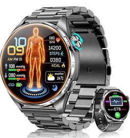 SmartWatch 1.53 Android Ios ECG+HRV+AI GPT