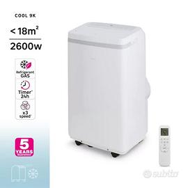 Condizionatore portatile EQUATION Glossy 9000 BTU