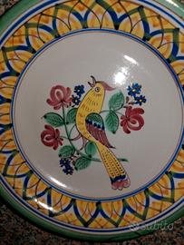 piatti in ceramica Vincenzo Pinto Vietri sul mare 