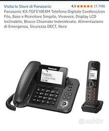 Telefono Panasonic Base + Cordless