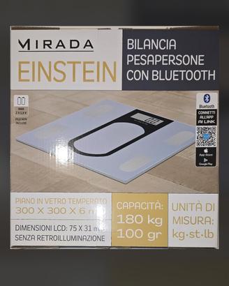 Bilancia pesapersone bluetooth Mirada Einstein