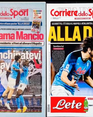 Giornale 4 scudetto Napoli