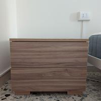 Comodino 2 cassetti