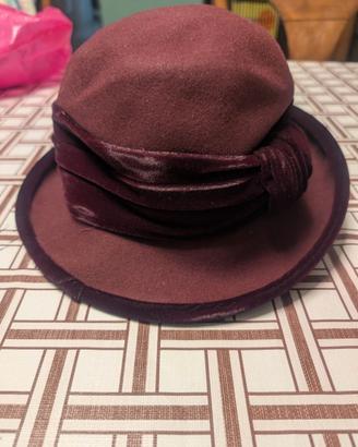 Cappello da donna foderato invernale 100% lana