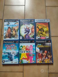 Giochi per play station 2 + microfoni