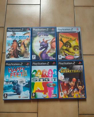 Giochi per play station 2 + microfoni