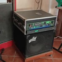 amplificatore + cassa,, professionale!!