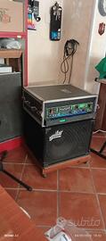 amplificatore + cassa,, professionale!!