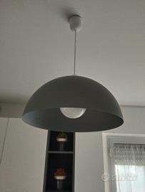 Lampadario moderno grigio