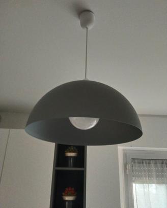 Lampadario moderno grigio