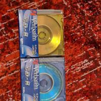 10 mini CD-ROM Verbatim CD-R da 21min / 185Mb
