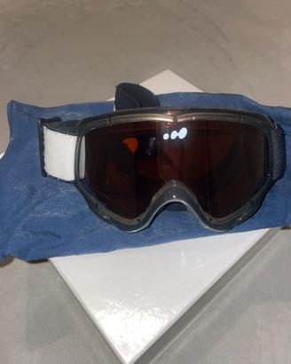 Maschera sci/snowboard lente arancione