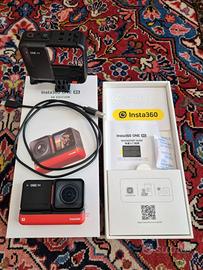 Action cam Insta360 ONE RS 4K + motorcycle mount