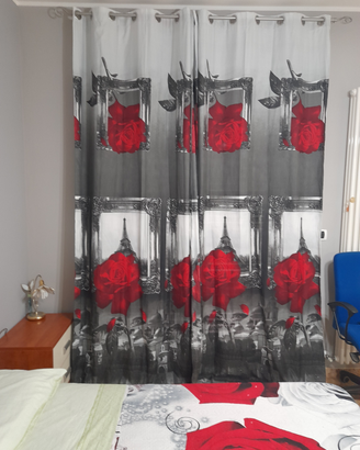 Tende camera da letto doppio pannello