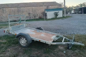 Carrello porta moto