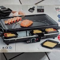Raclette Grill piastra elettrica Bifinett H-3043