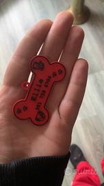 Targhetta per cani personalizzata