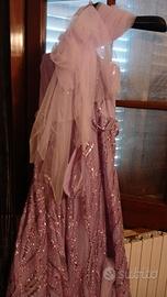 Vestito cerimonia comprato in atelier