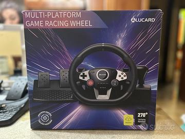 MULTI-PLATFORM GAME RACING WHEEL