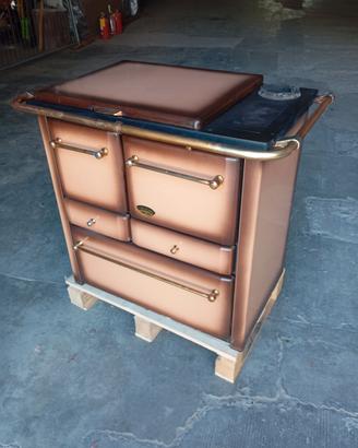 putage a legna lincar cuore di ghisa 7,5kw