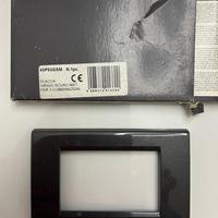 45 placche AVE metallo grigio scuro 45P93GSM