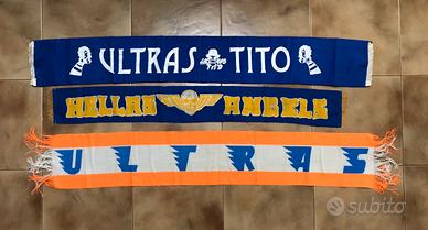 Sciarpe Ultras originali Pistoiese/Sampd /Verona