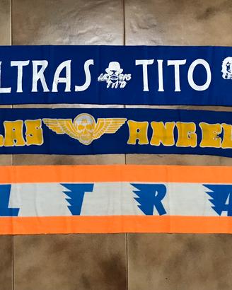 Sciarpe Ultras originali Pistoiese/Sampd /Verona