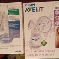 Tiralatte manuale Avent Philips + 6 contenitori
