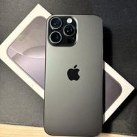 Iphone 16 pro max 256GB 95% batteria +cover+2vetri