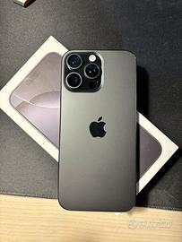 Iphone 16 pro max 256GB 95% batteria +cover+2vetri