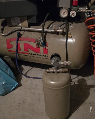 compressore d'aria marca fini da aggiustare 