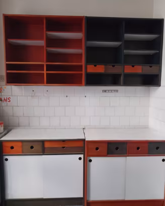 Cucina componibile per casa taverna vintage