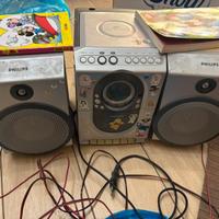 Stereo Philips con casse