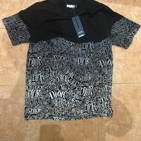 T-shirt Dior nera e bianca
