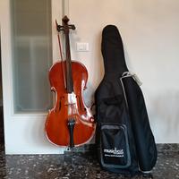 Violoncello 4/4 Palatino con custodia semirigida –