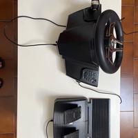 Volante Xtreme con pedaliera Hurricane ps4