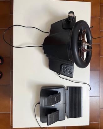 Volante Xtreme con pedaliera Hurricane ps4