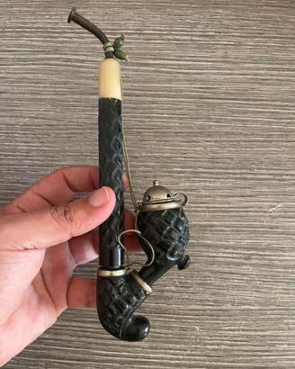 Pipa d'Oppio Orientale Vintage Intagliata