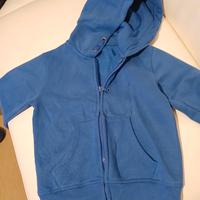 Maglia cotone felpato 3/4 anni