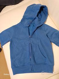 Maglia cotone felpato 3/4 anni