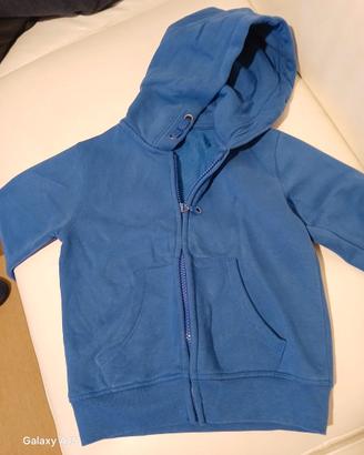 Maglia cotone felpato 3/4 anni