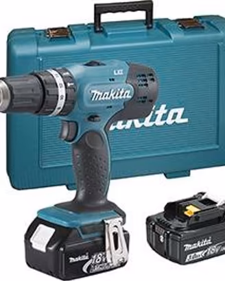 Trapano avvitatore a percussione Makita DHP453RFE