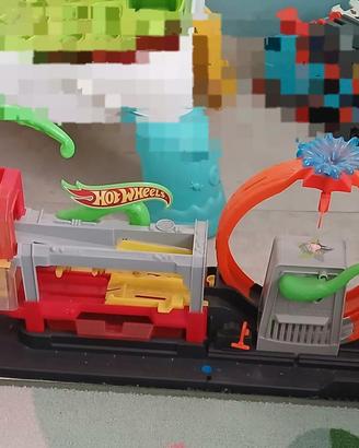 Autolavaggio pista hot wheels 