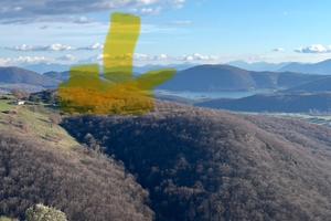 Terreno tra torre cajetani e Fiuggi