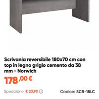 scrivania 180