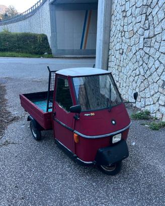 Ape 50, Pronta al Lavoro.